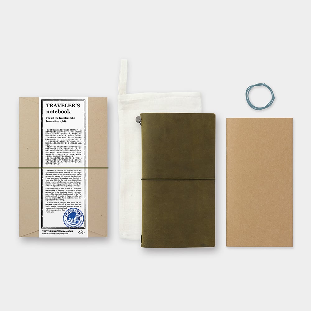 TRAVELER'S Notebook Regular Size - Olive