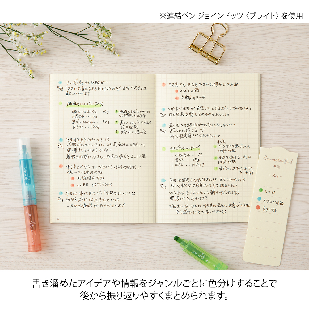 Midori 2025 A6 Commonplace Notebook - Grey