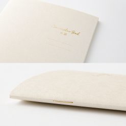Midori A6 Commonplace Notebook - Cream