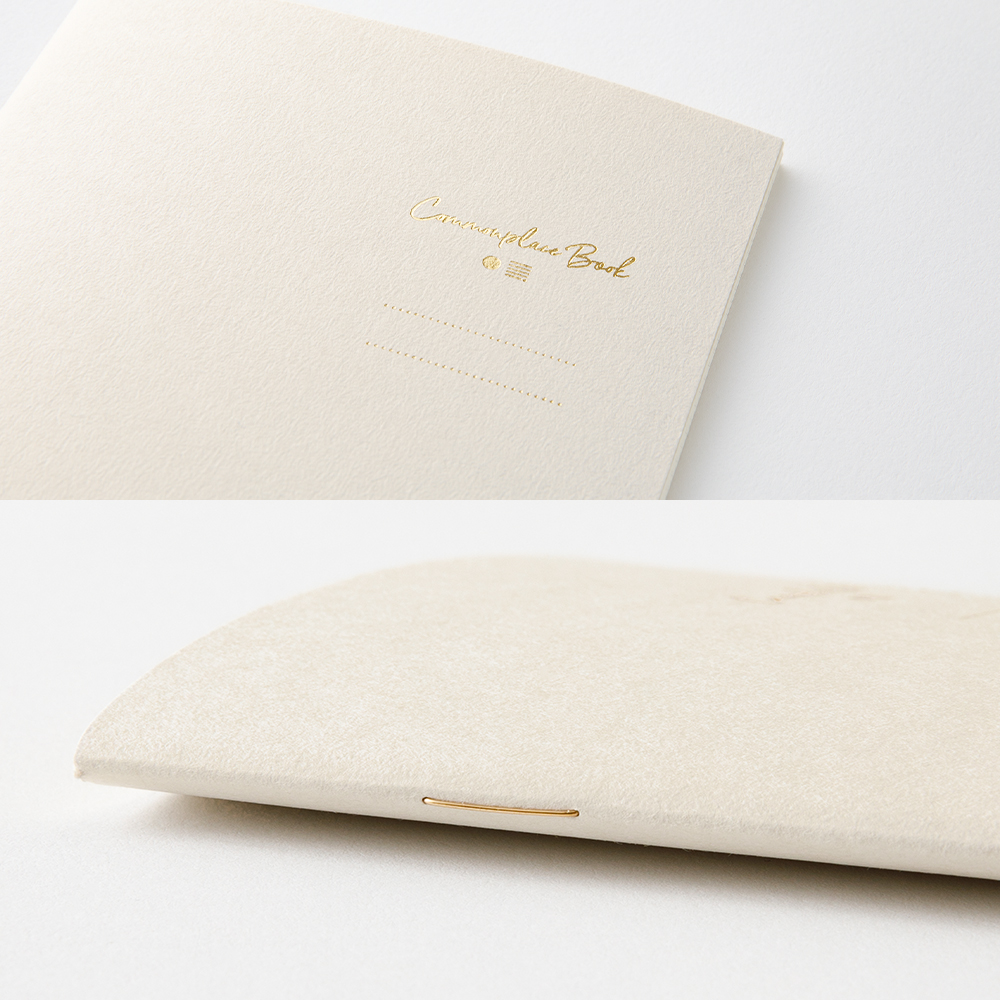 Midori A6 Commonplace Notebook - Cream