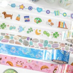 BGM Foil-Stamped Clear Tape - Life series all designs