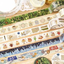 BGM Foil-Stamped Washi Tape - Life series