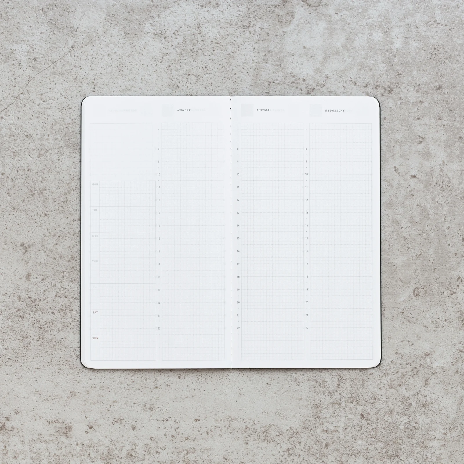 Take a Note "Record" - LITE Undated Hybrid Daily Planner - Image 3