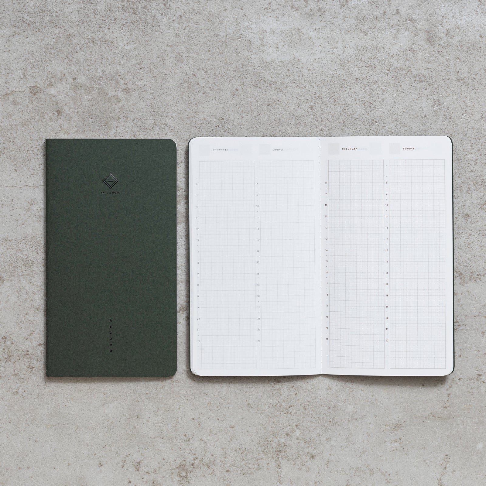 Take a Note "Record" - LITE Undated Hybrid Daily Planner - Image 2