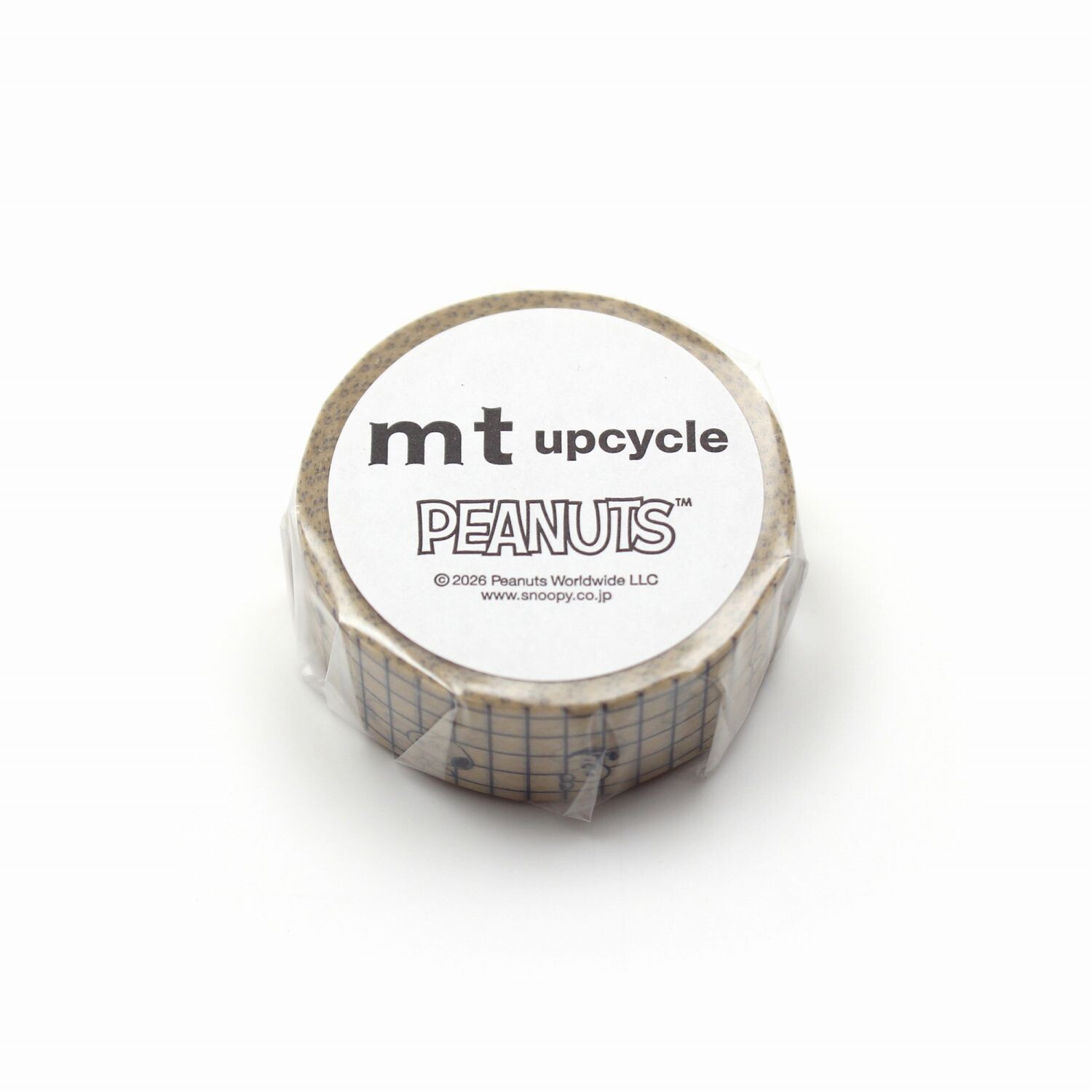 mt Washi Tape - Peanuts Snoopy and Check