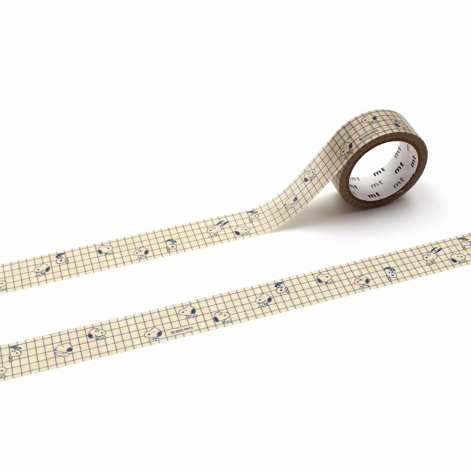 mt Washi Tape - Peanuts Snoopy and Check