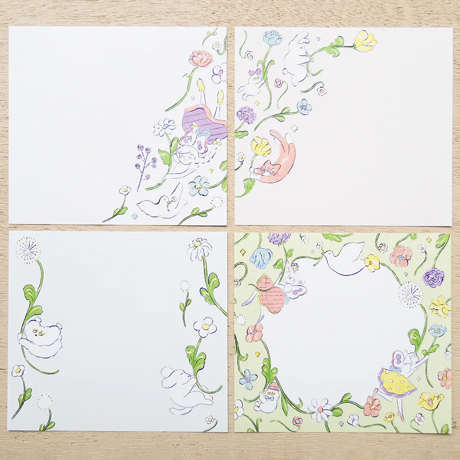 Cozyca Heisuke Kitazawa Memo Block - Spring Day