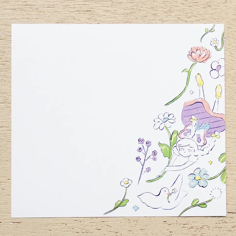Cozyca Heisuke Kitazawa Memo Block - Spring Day
