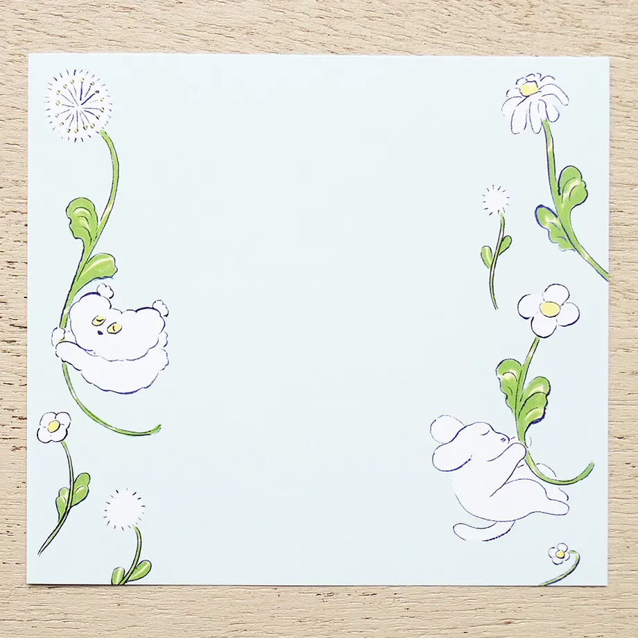 Cozyca Heisuke Kitazawa Memo Block - Spring Day
