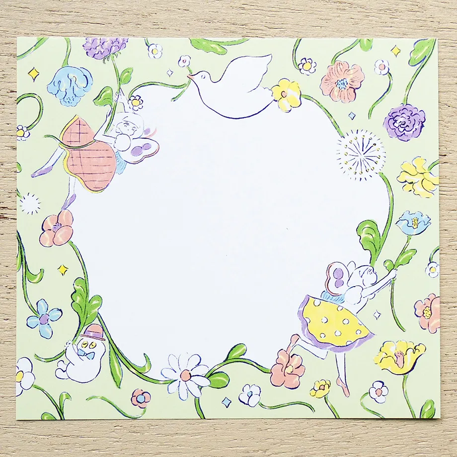 Cozyca Heisuke Kitazawa Memo Block - Spring Day
