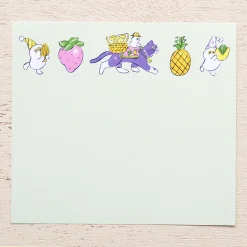 Cozyca Heisuke Kitazawa Memo Block - Fruit