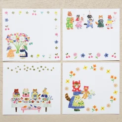 Cozyca Aiko Fukawa Memo Block - Fluffy Friends