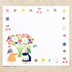 Cozyca Aiko Fukawa Memo Block - Fluffy Friends