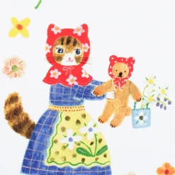 Cozyca Aiko Fukawa Memo Block - Fluffy Friends