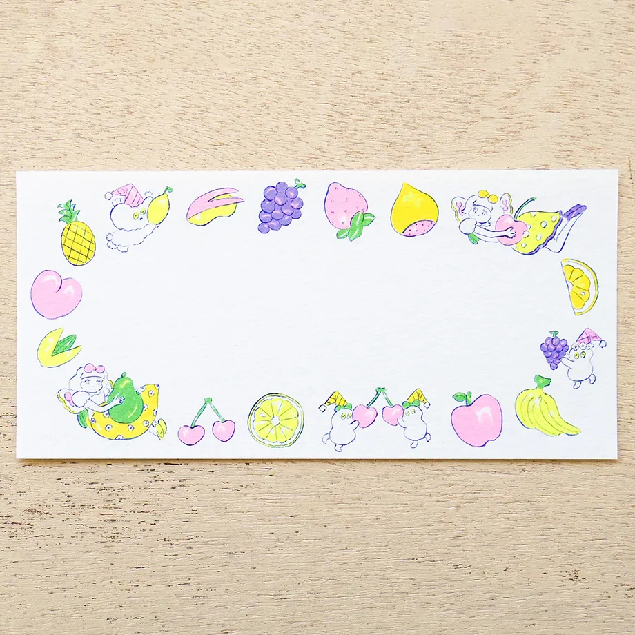 Cozyca Heisuke Kitazawa Notepad - Fruit