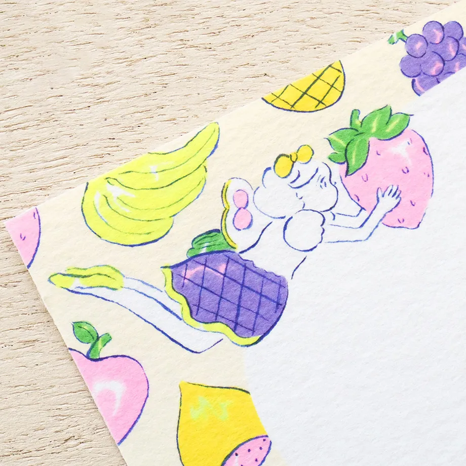 Cozyca Heisuke Kitazawa Notepad - Fruit