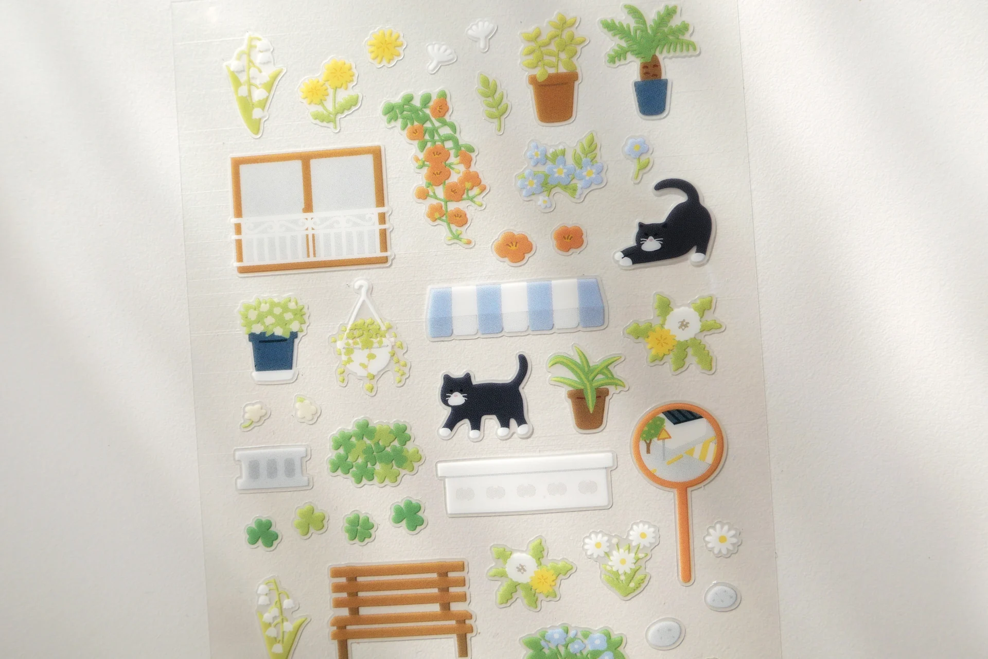 Suatelier Sticker Sheet - A Green Alley 1163