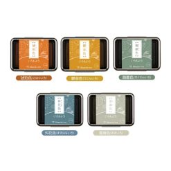 Shachihata Warabe Ink Pad NEW Colours