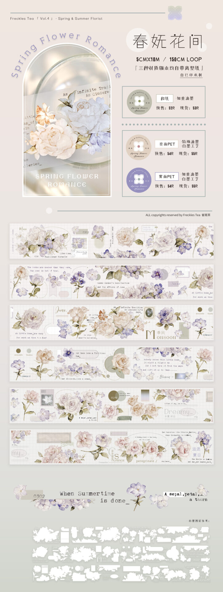 Freckles Tea Vol. 4 - Spring Flower Romance