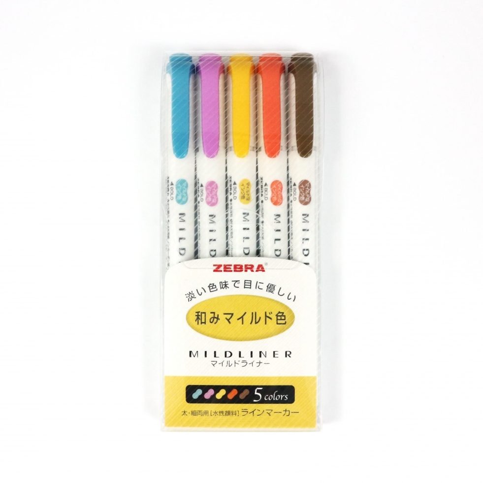 Zebra Mildliner Warm Set_1