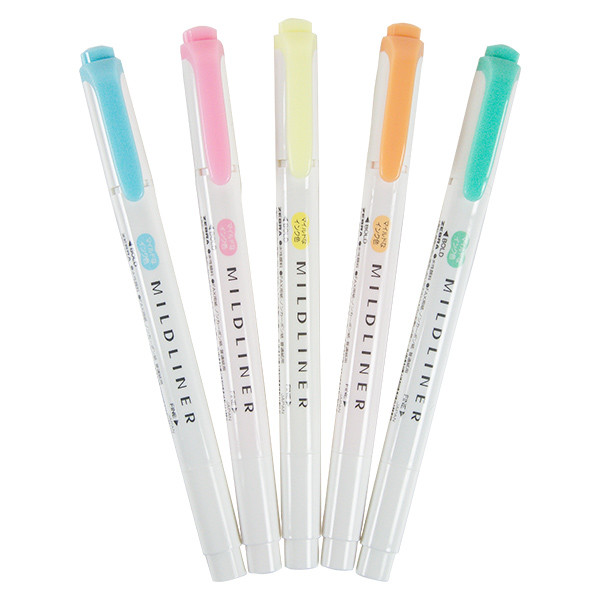 Zebra Mildliner Highlighter Mild Neon_3
