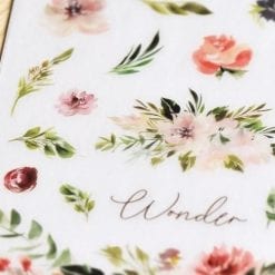 MU Print-On Stickers - Wonder Garden