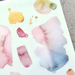 MU Print-On Stickers - Watercolour Pink - Image 2