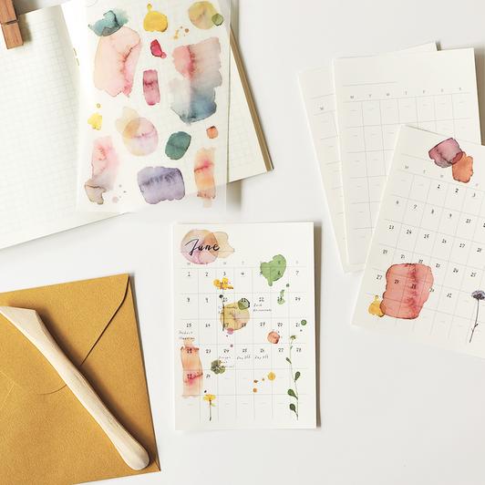 MU Print-On Stickers - Watercolour Pink - Image 3
