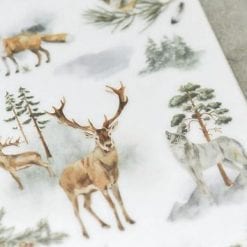Mu Print On Stickers Forest Mist