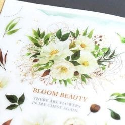 MU Print-On Stickers - Blooming