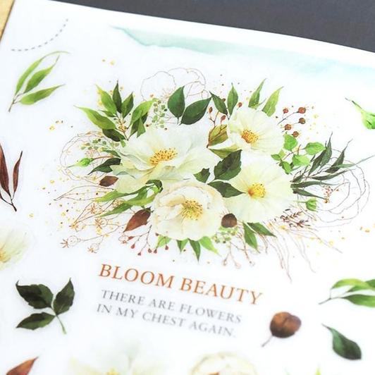 MU Print-On Stickers - Blooming