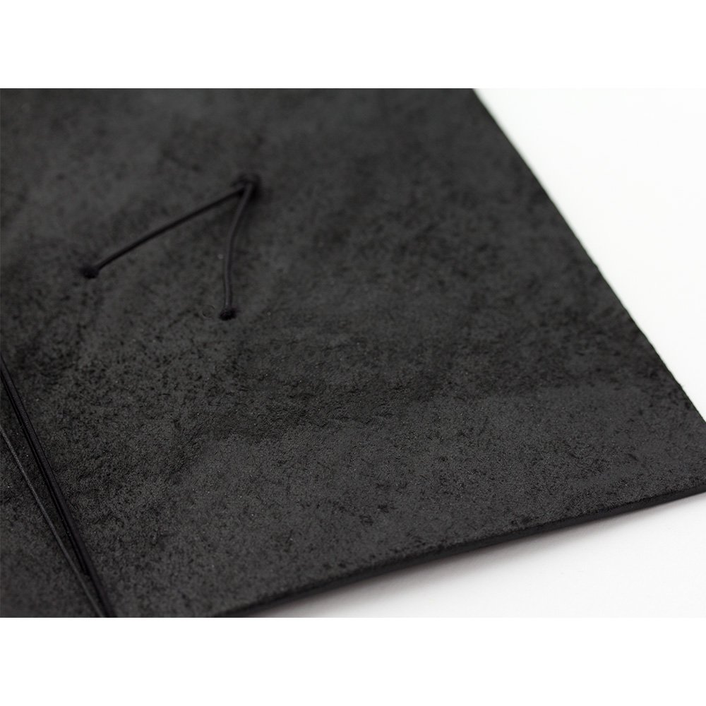 Traveler's Notebook Leather Cover Black by Traveler's Company Japan inner cover