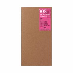 TRAVELER'S Notebook Refill 005 - Free Diary (Daily)