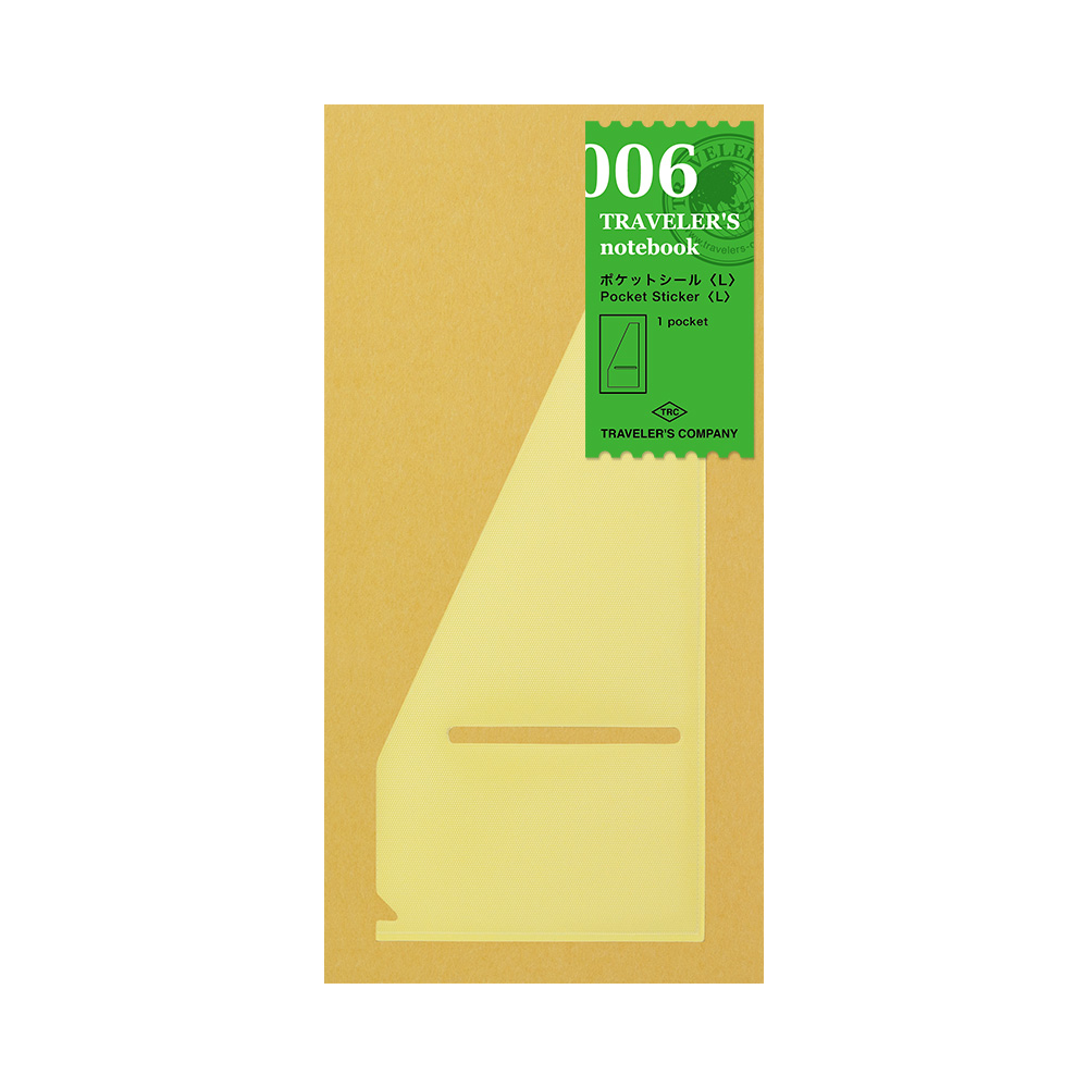TRAVELER'S notebook Refill Pocket sticker 006