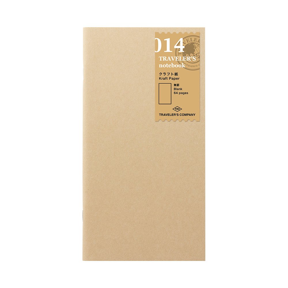 TRAVELER'S Notebook Refill 012 - Kraft Paper
