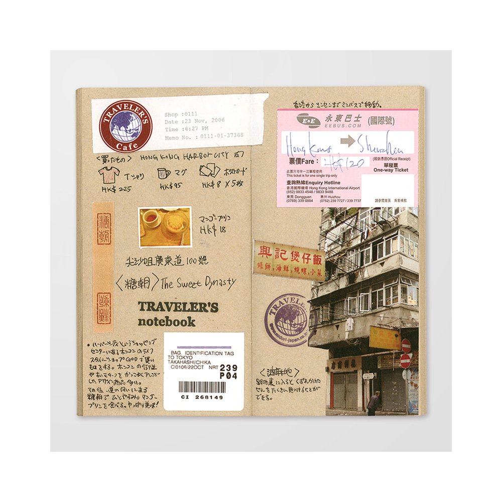 TRAVELER'S Notebook Refill 014 - Kraft - Image 4