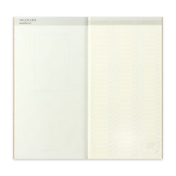 TRAVELER'S notebook Refill Weekly Free Vertical 018