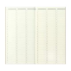 TRAVELER'S notebook Refill Weekly Free Vertical 018