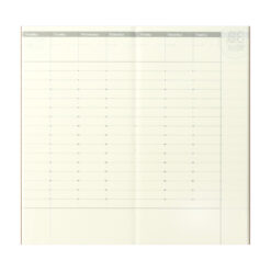 TRAVELER'S notebook Refill Weekly Free Vertical 018