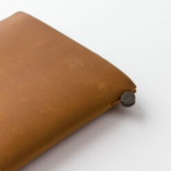 Traveler's Notebook Leather Cover Camel by Traveler's Company Japan - detail