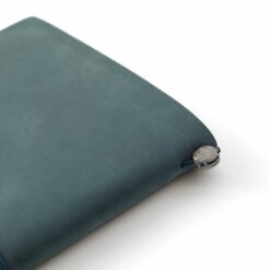Traveler's Notebook Leather Cover Blue by Traveler's Company Japan detail