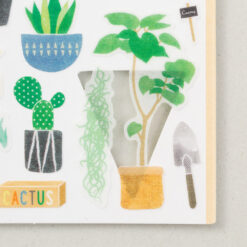 Midori Sticker 2377 Marché Cactus