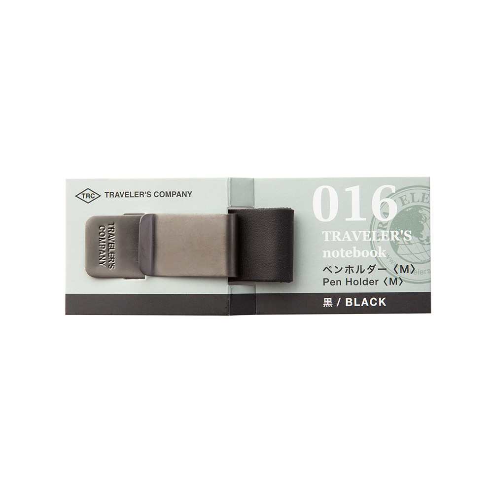 TRAVELER'S Notebook Pen Holder 016 - Black