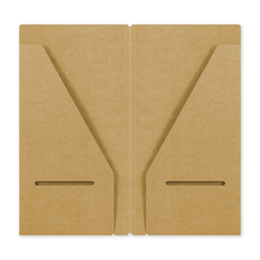 TRAVELER’S Notebook Refill 020 - Kraft Paper Folder - Image 2
