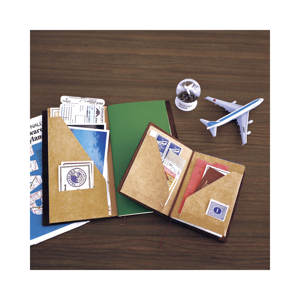 TRAVELER’S Notebook Refill 020 - Kraft Paper Folder - Image 4