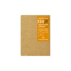 TRAVELER'S Notebook Passport Size Refill 010 - Kraft Paper Folder