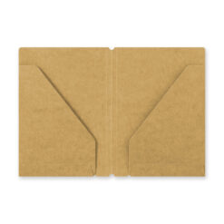 TRAVELER'S Notebook Passport Size Refill 010 - Kraft Paper Folder - Image 2
