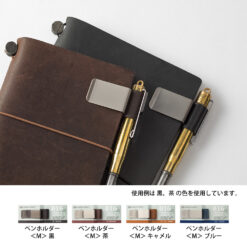 TRAVELER'S Notebook Pen Holder 016 - Camel - Image 4