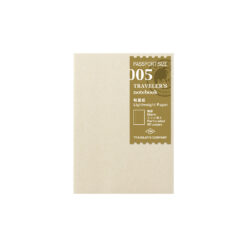TRAVELER'S Notebook Passport Size Refill 005 - Light Paper