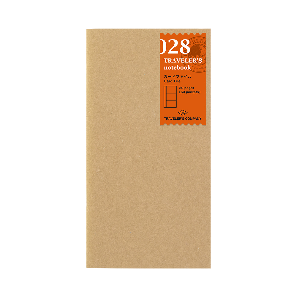 TRAVELER'S Notebook Refill 028 - Card File